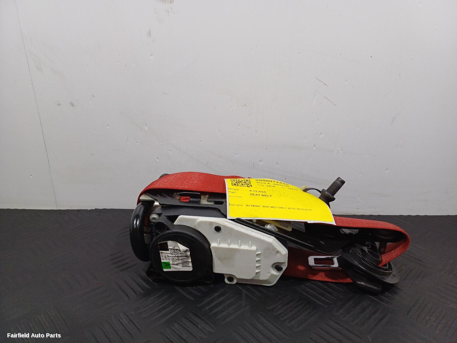 2012-2018 Mercedes A Class Seatbelt Stalk