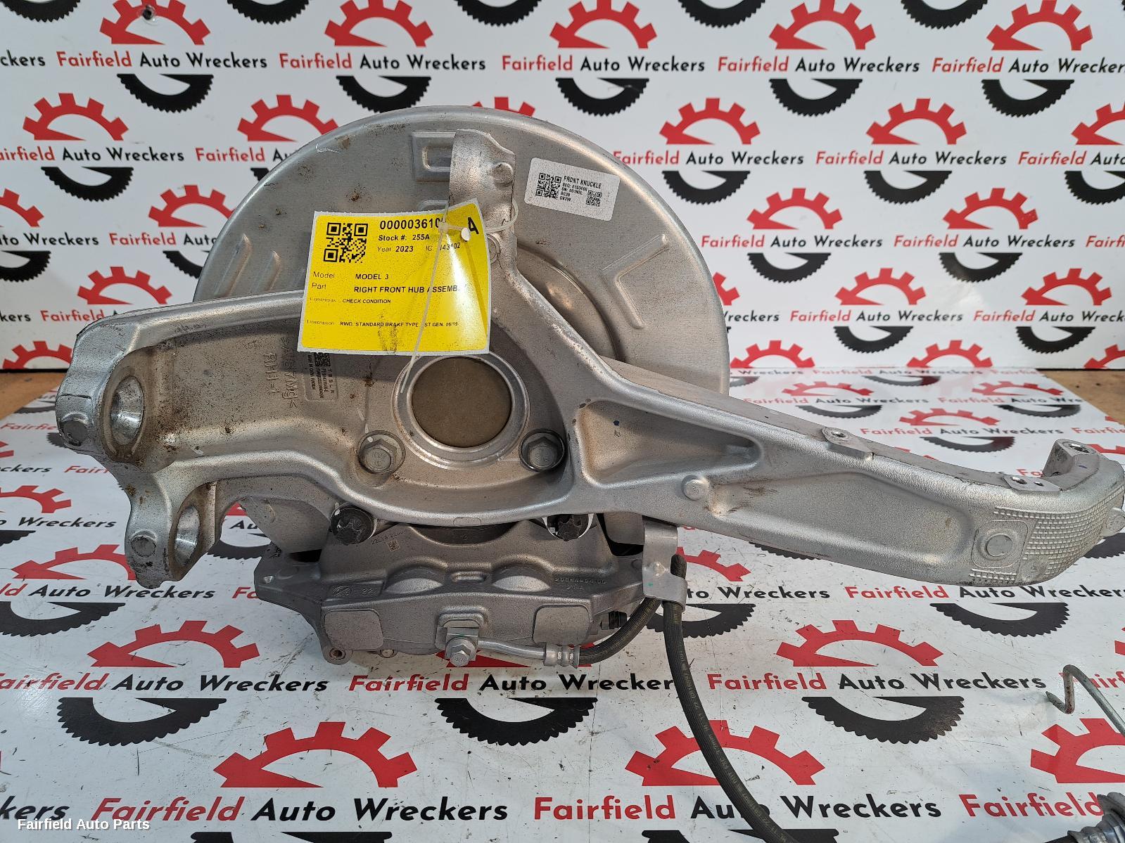 2019-2024 Tesla Model 3 Right Front Hub Assembly