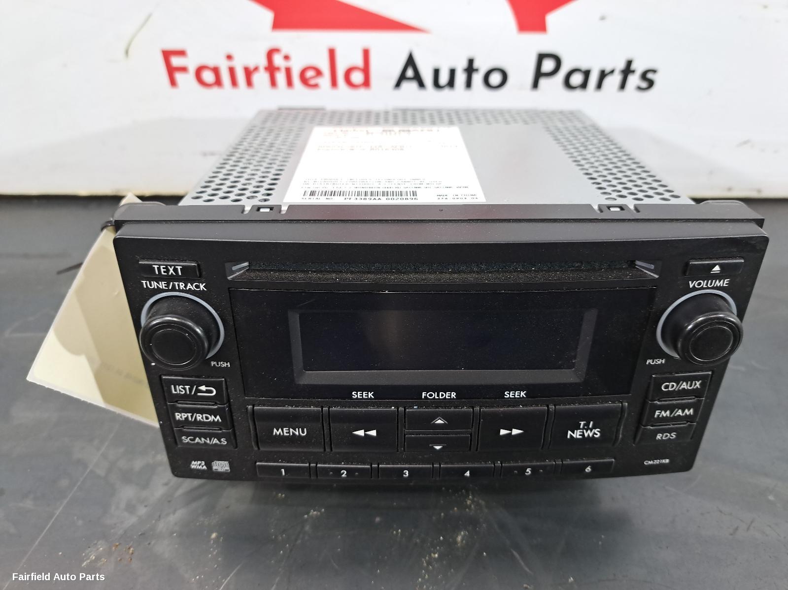 2011-2014 Subaru Impreza Radio Cd Dvd Sat Tv