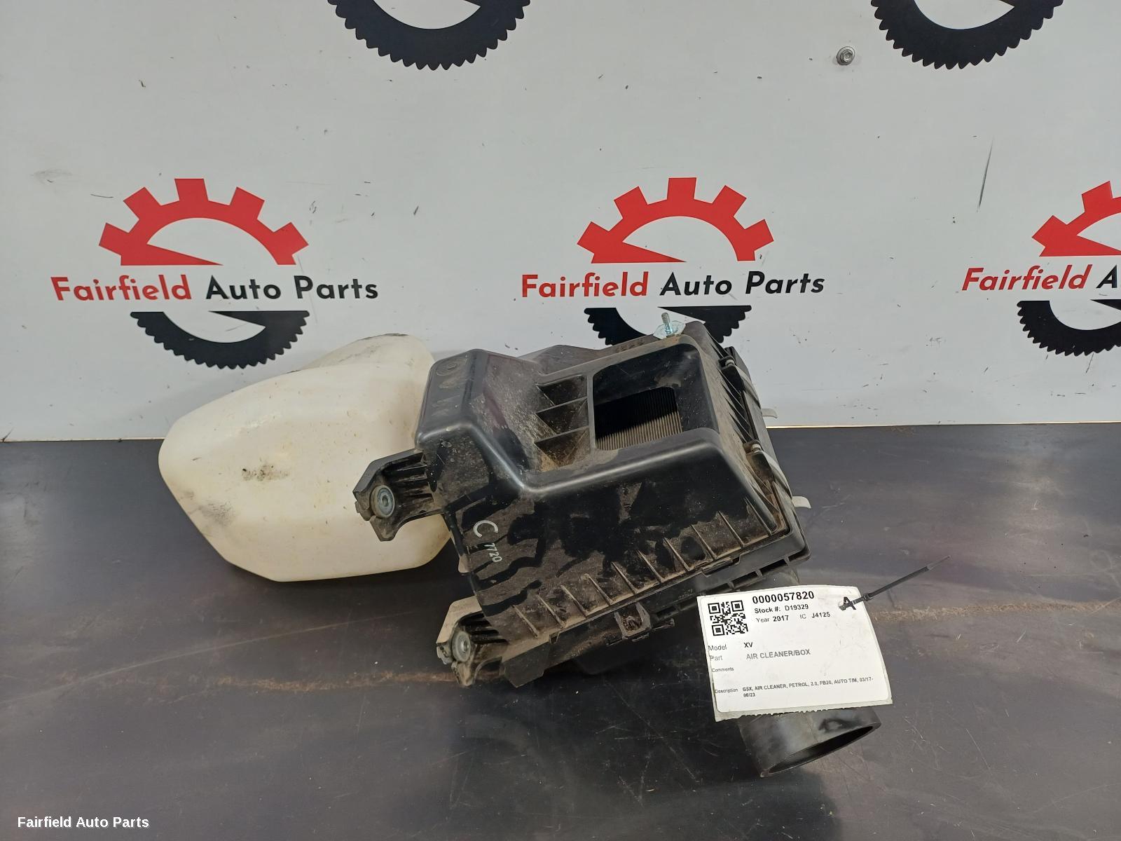 2017-2023 Subaru Xv Air Cleaner Box