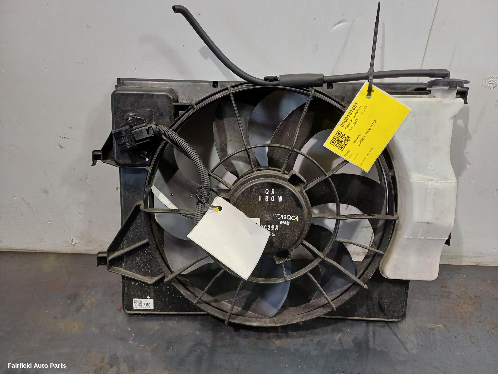 2019-2025 Hyundai Venue Fan