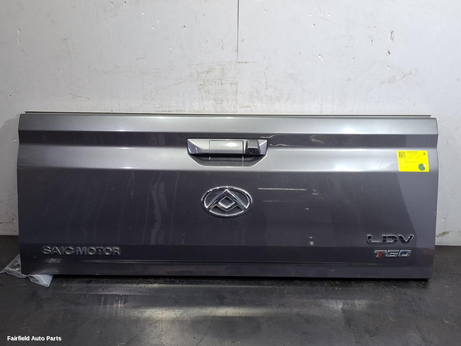 2017-2021 Ldv T60 Bootlid Tailgate
