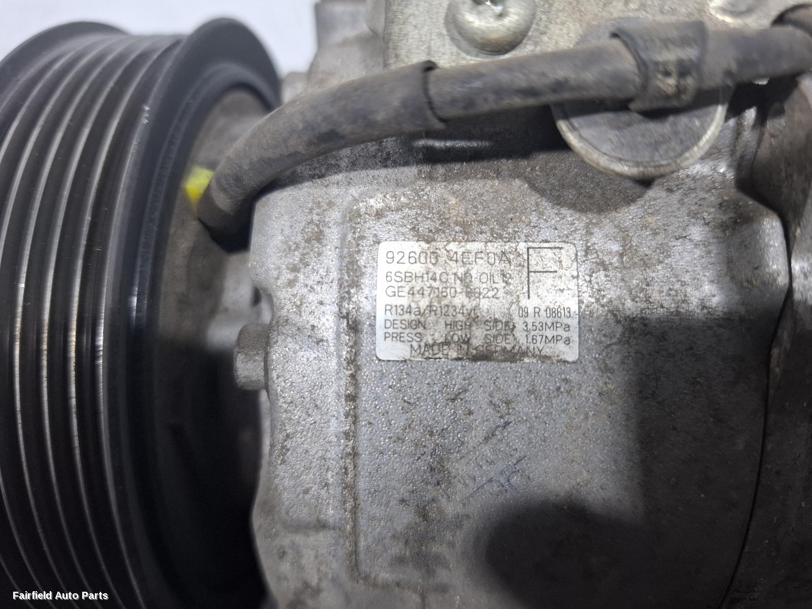 2013-2021 Nissan Qashqai A C Compressor