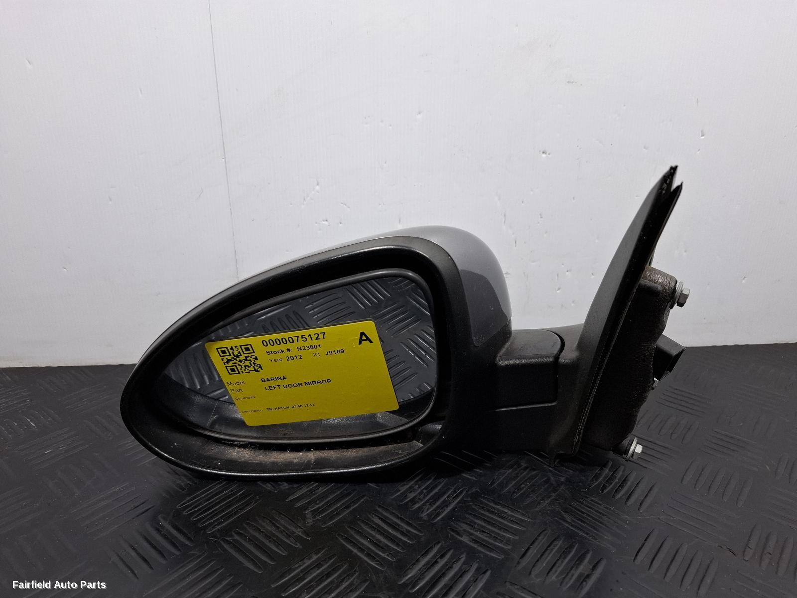 2011-2018 Holden Barina Left Door Mirror