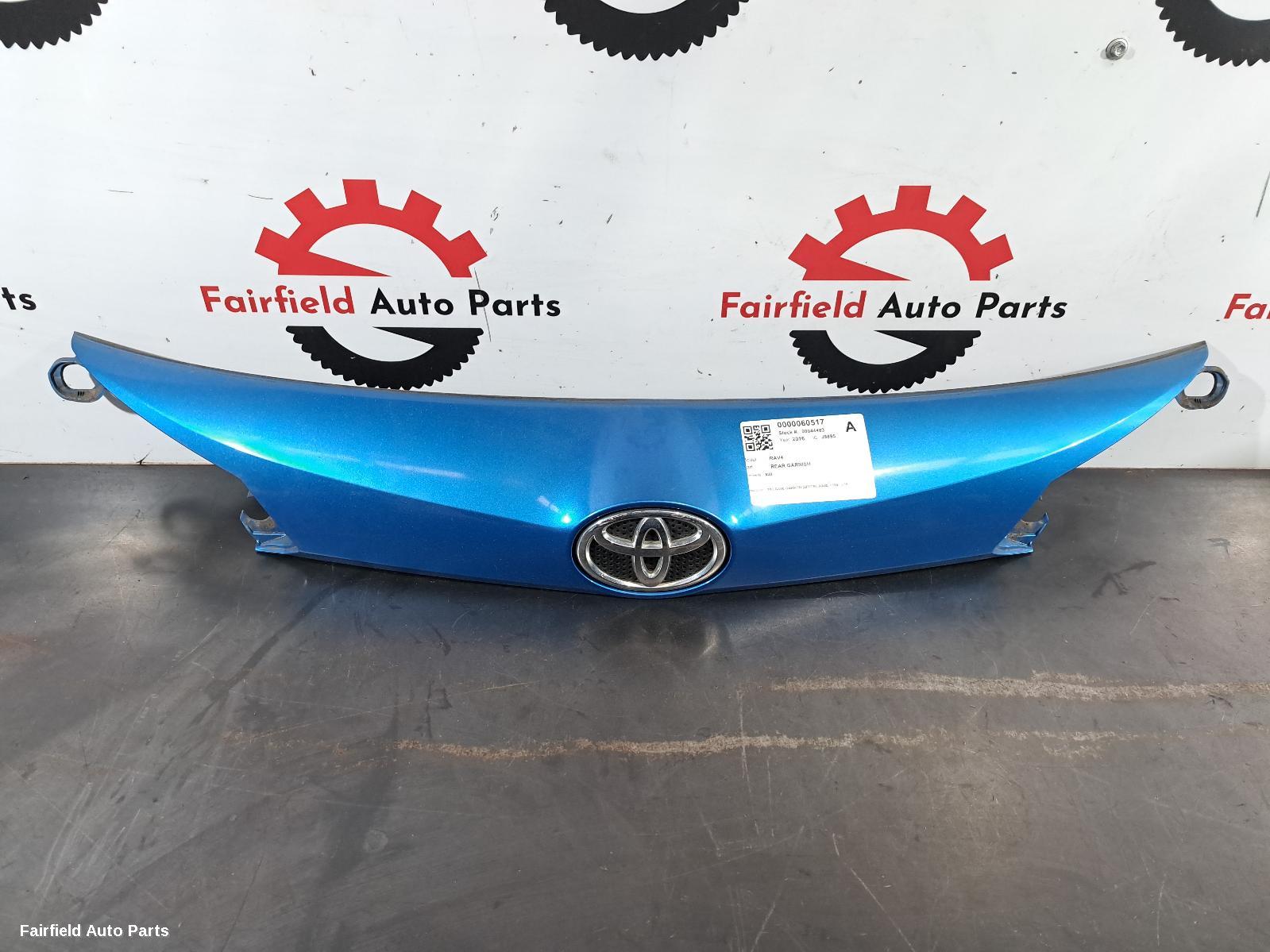 2015-2018 Toyota Rav4 Rear Garnish