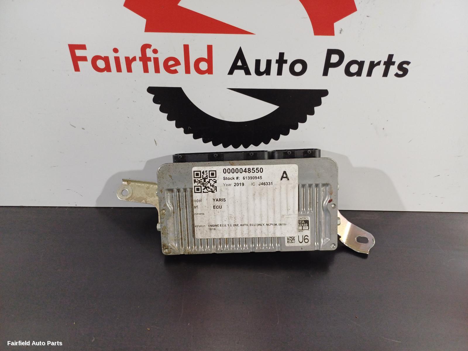2011-2019 Toyota Yaris Ecu