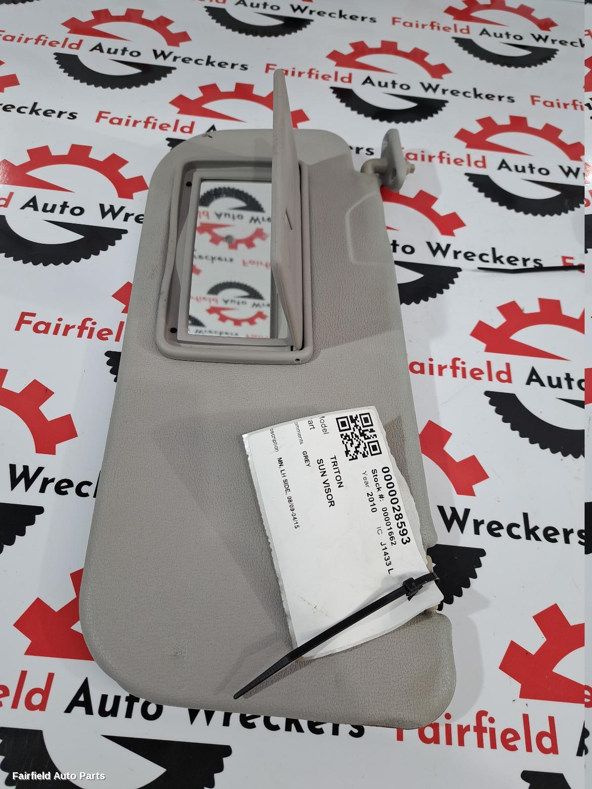 2009-2015 Mitsubishi Triton Sunvisor