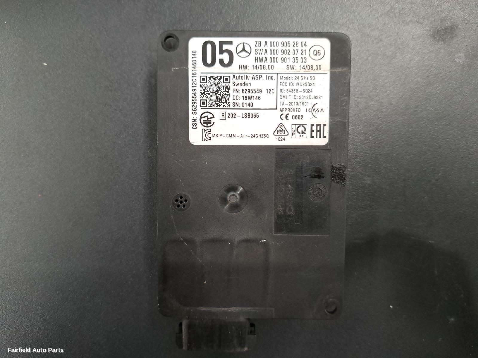 2011-2019 Mercedes B Class Ecu