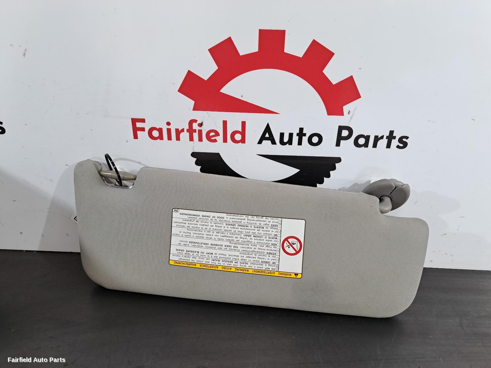2011-2017 Toyota Camry Sunvisor