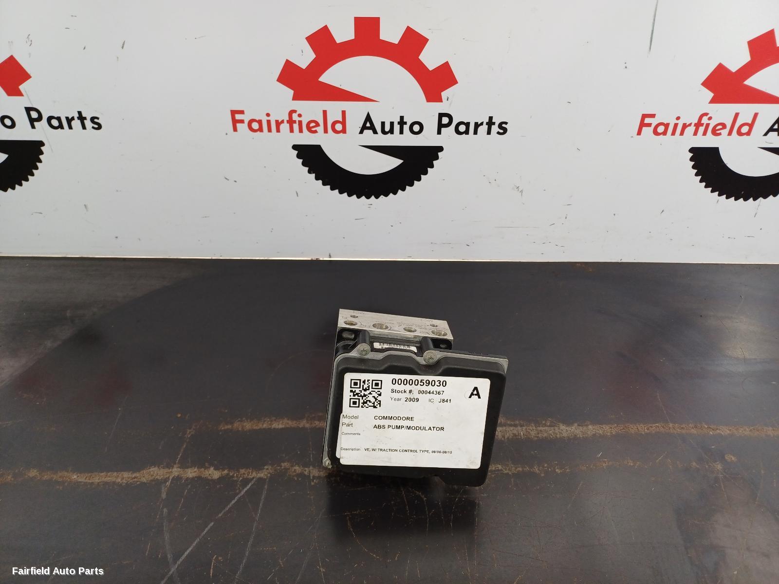 2006-2010 Holden Commodore Abs Pump Modulator