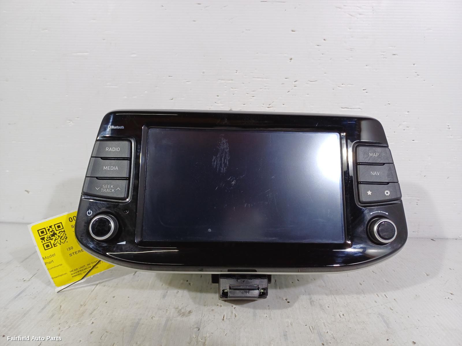 2017-2020 Hyundai I30 Radio Cd Dvd Sat Tv