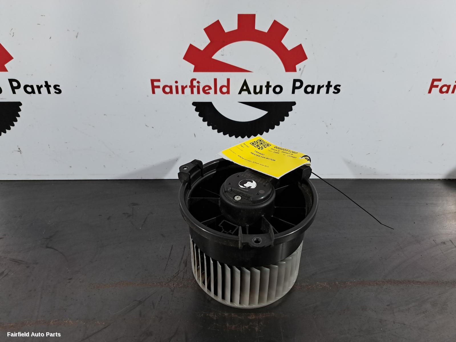 2006-2020 Toyota Tarago Heater Fan Motor