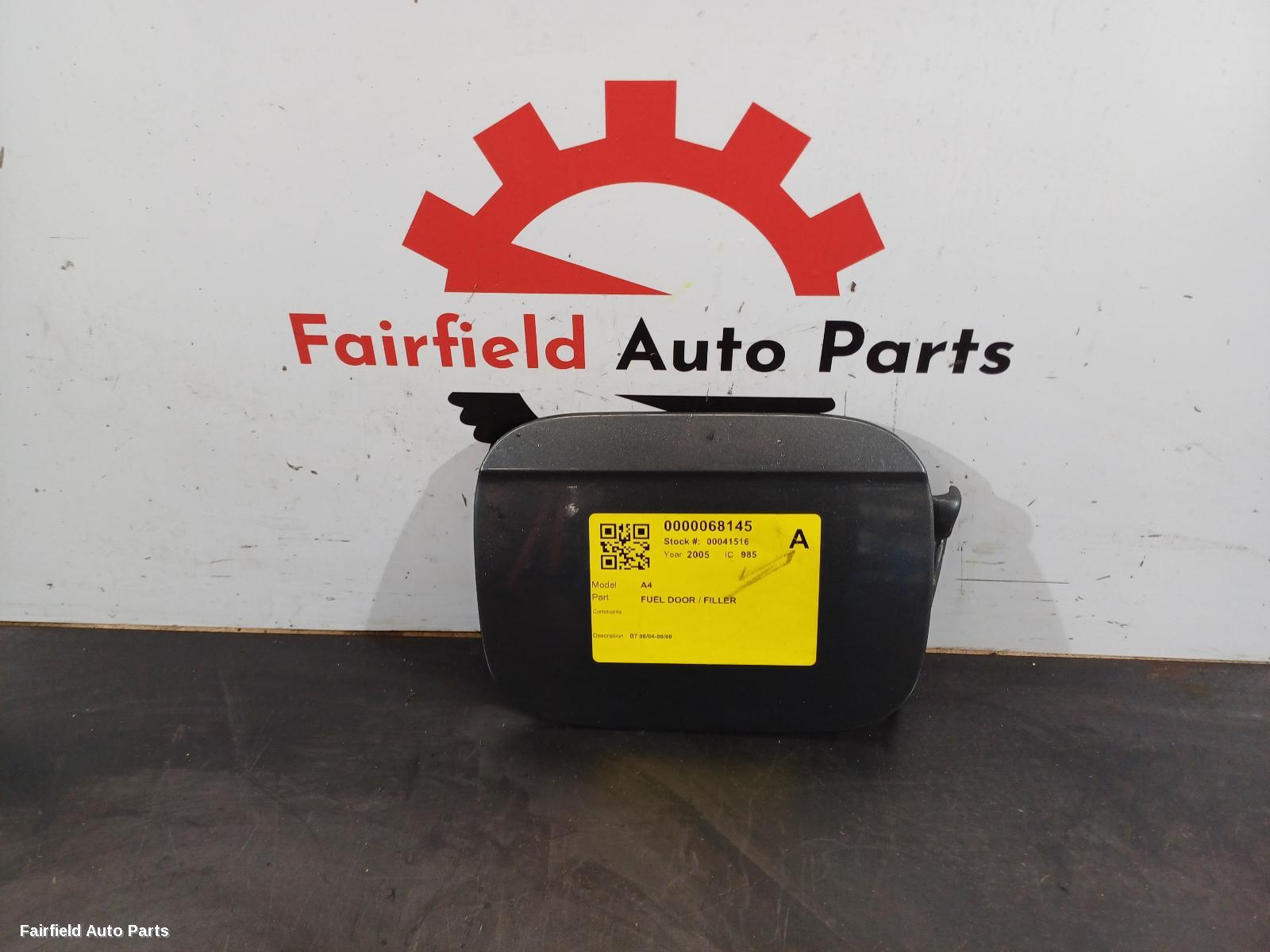 2004-2008 Audi A4 Fuel Door   Filler