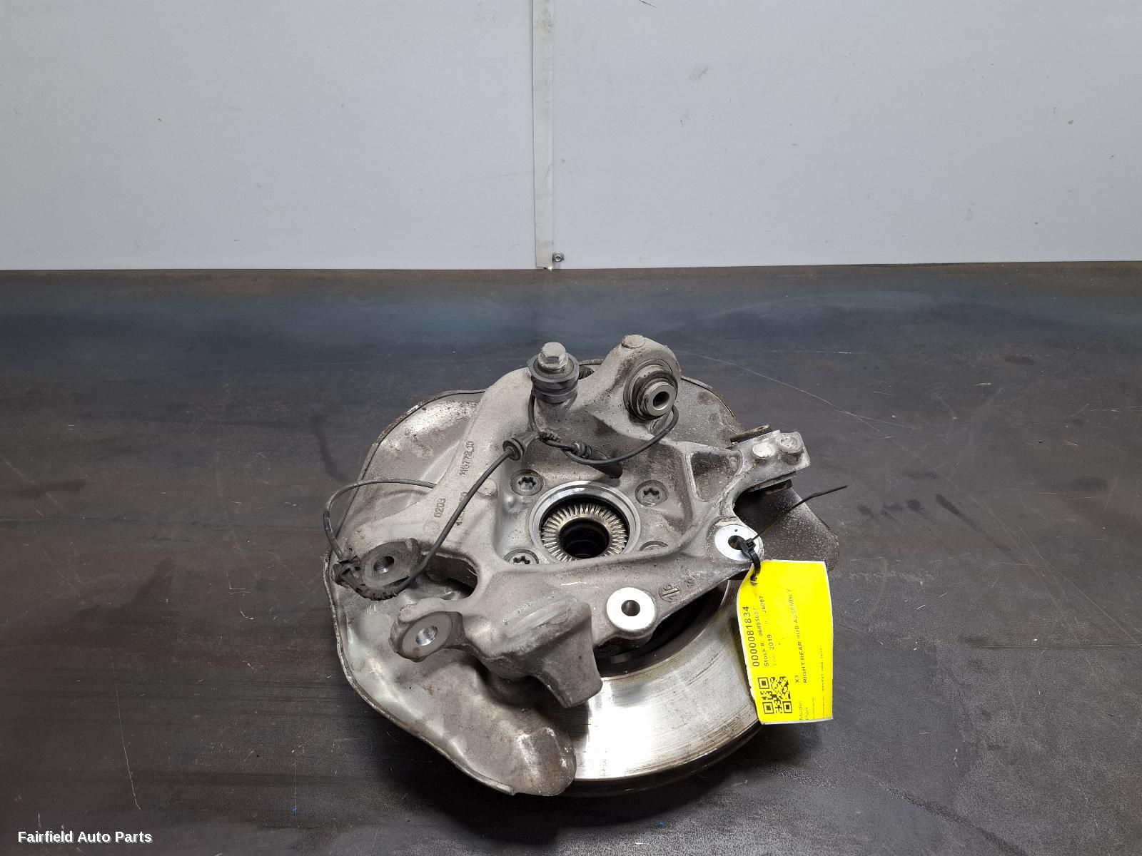 2017-2023 Bmw X3 Right Rear Hub Assembly