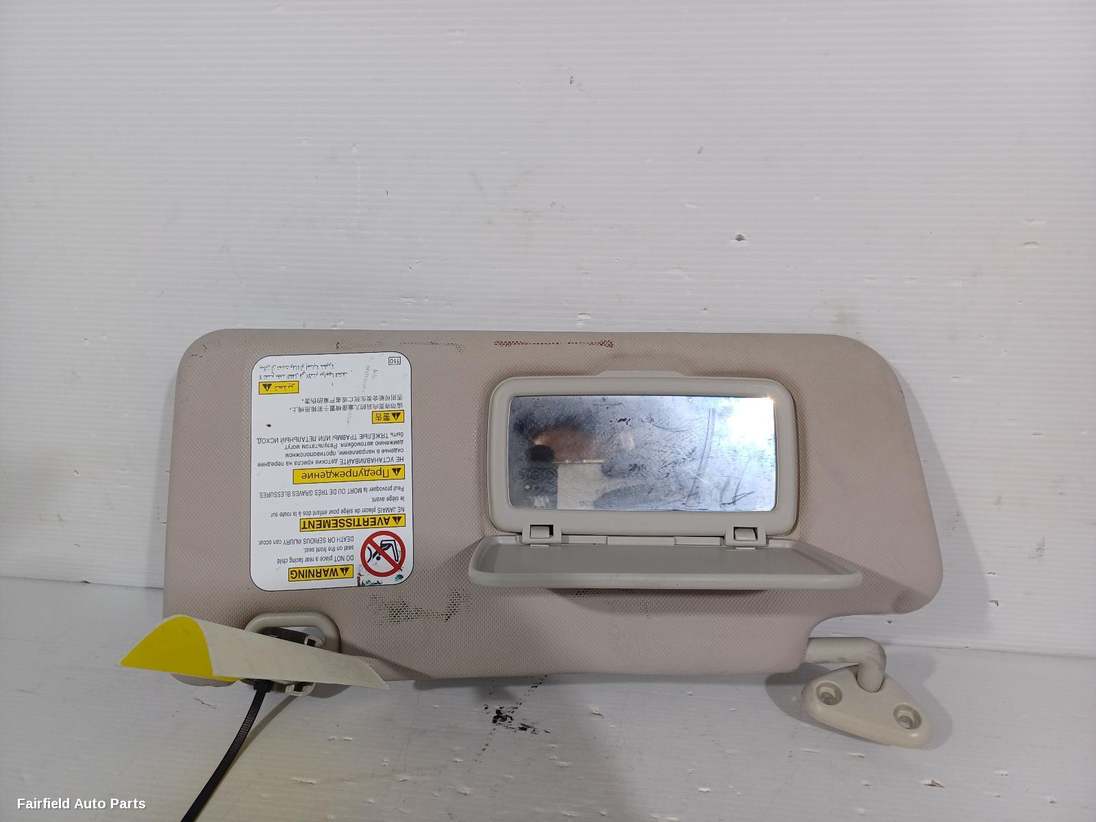 2011-2014 Subaru Xv Sunvisor