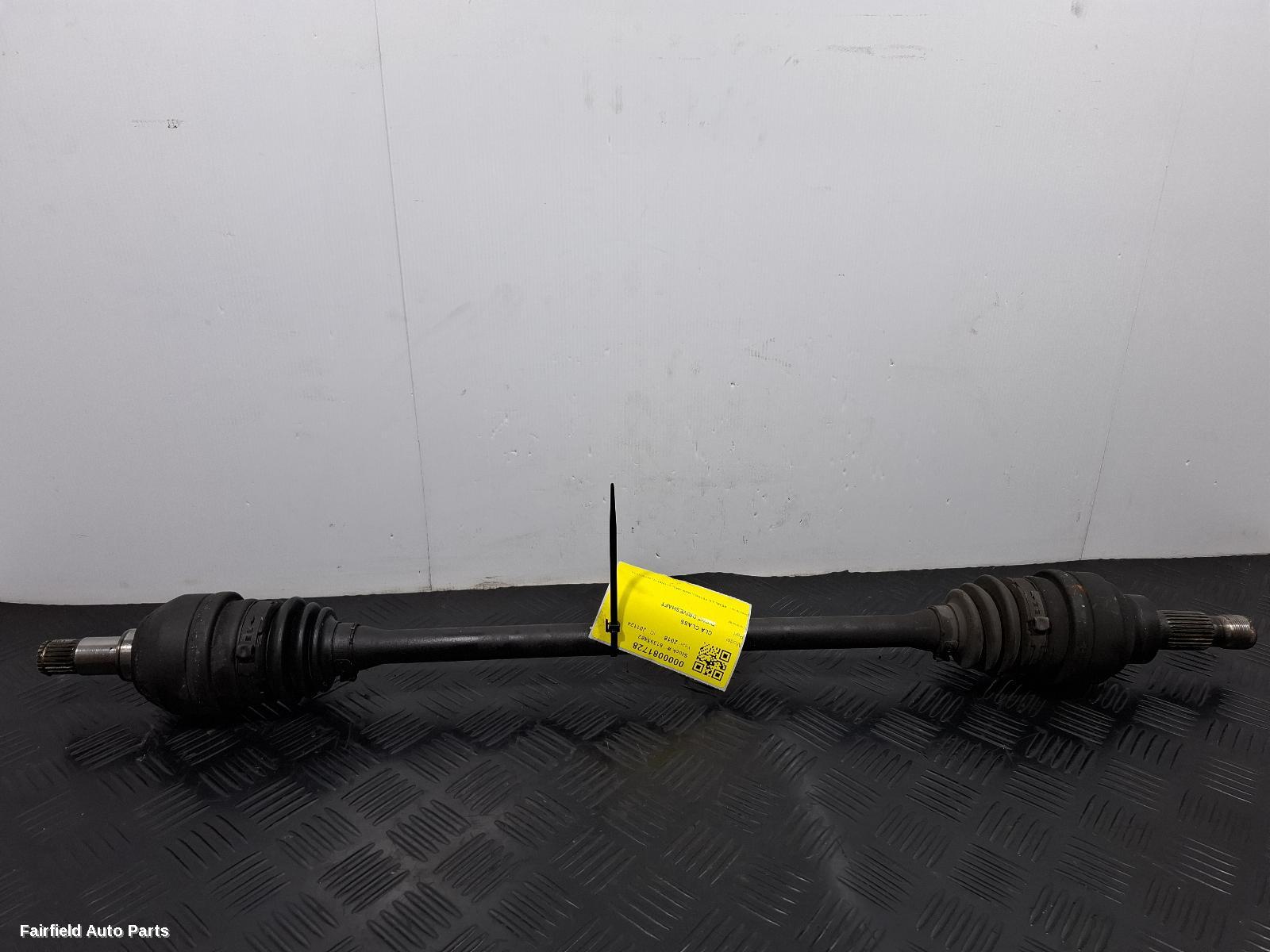 2014-2019 Mercedes Cla Class Right Driveshaft