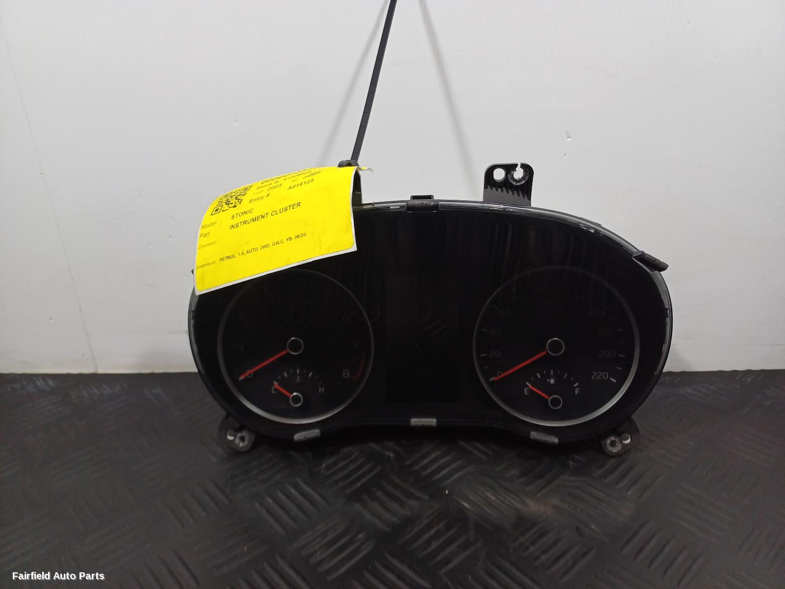 2020-2026 Kia Stonic Instrument Cluster