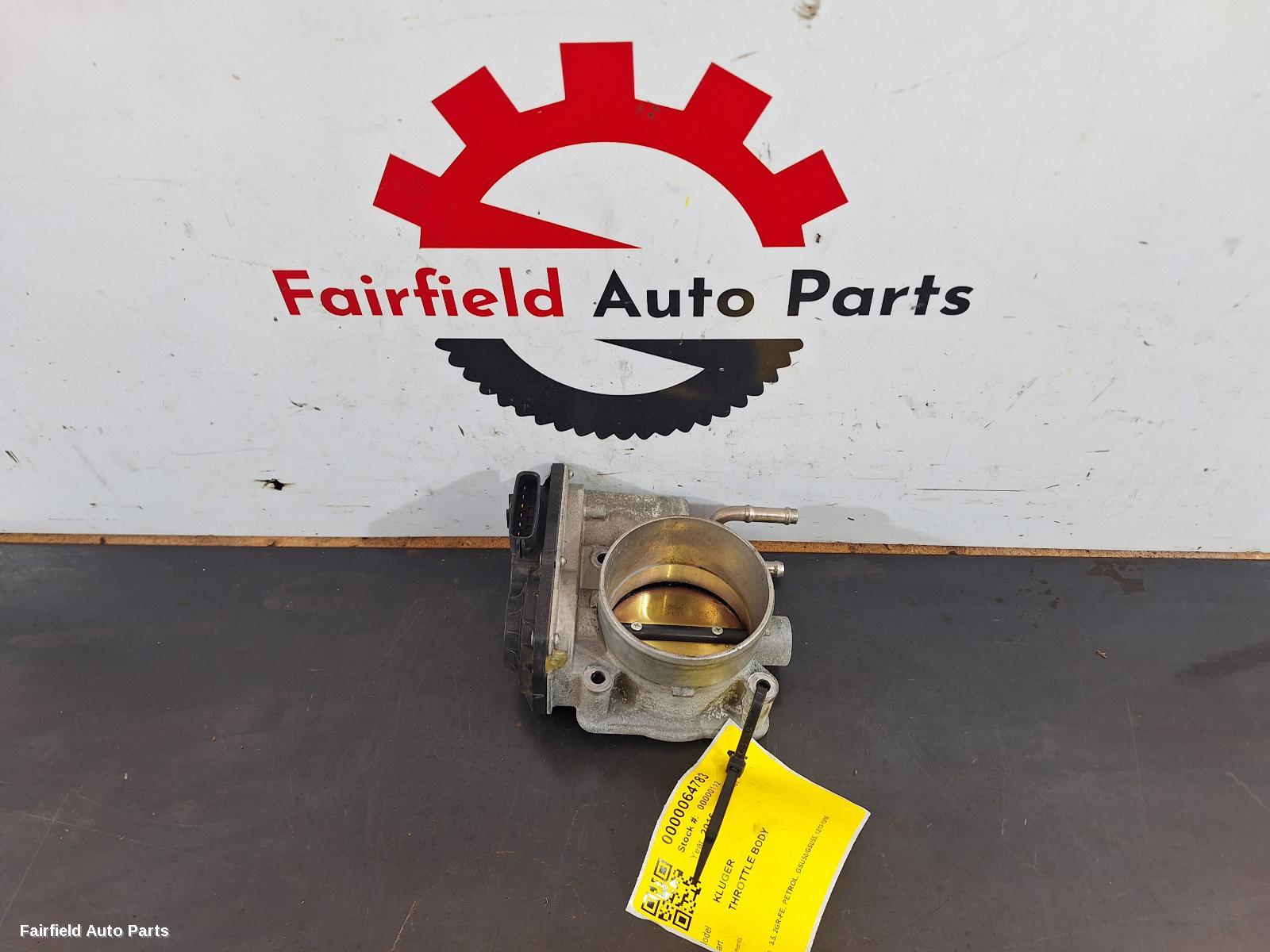2013-2016 Toyota Kluger Throttle Body