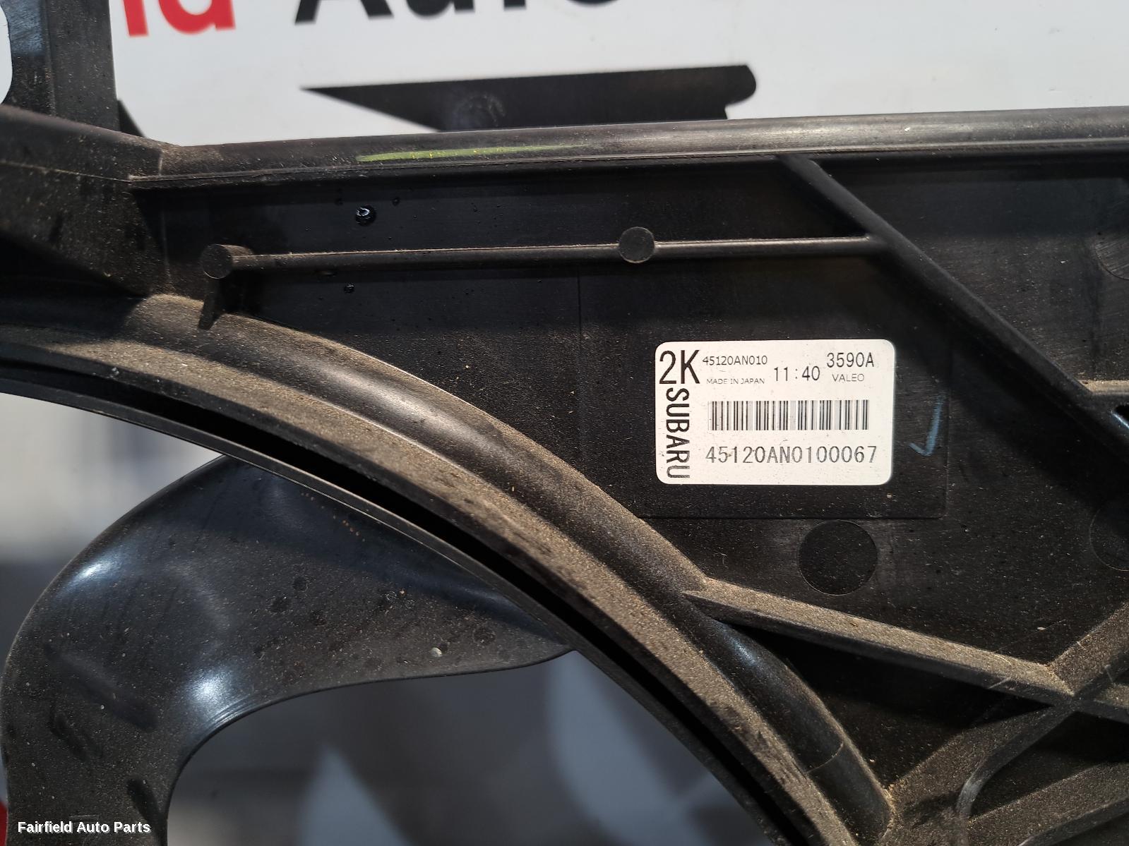 2021-2024 Subaru Outback Fan