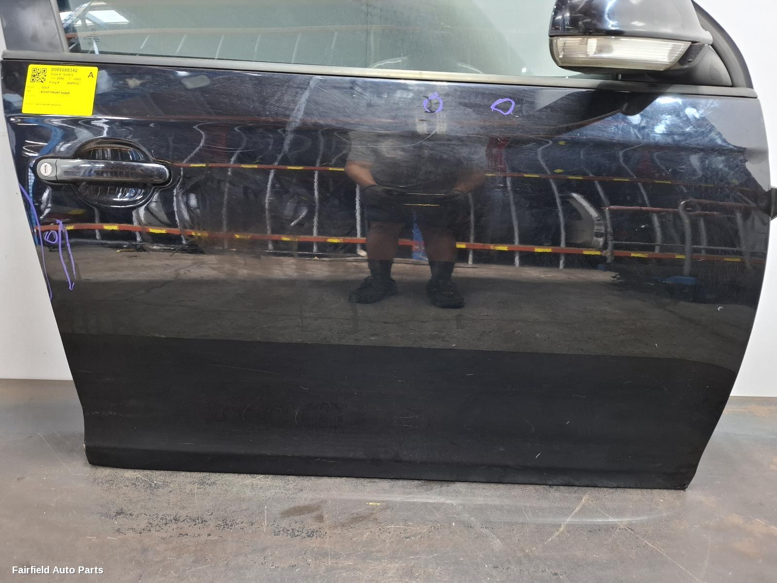 2009-2013 Volkswagen Golf Right Front Door