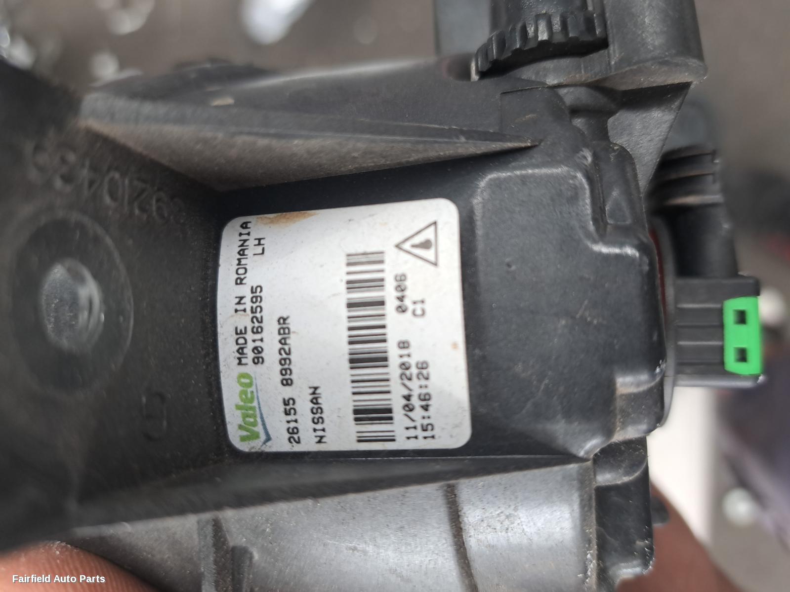 2018-2020 Mercedes X Class Left Indicator Fog Side