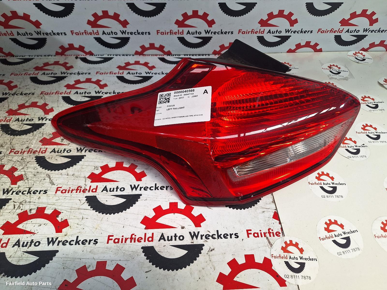 2015-2018 Ford Focus Left Taillight