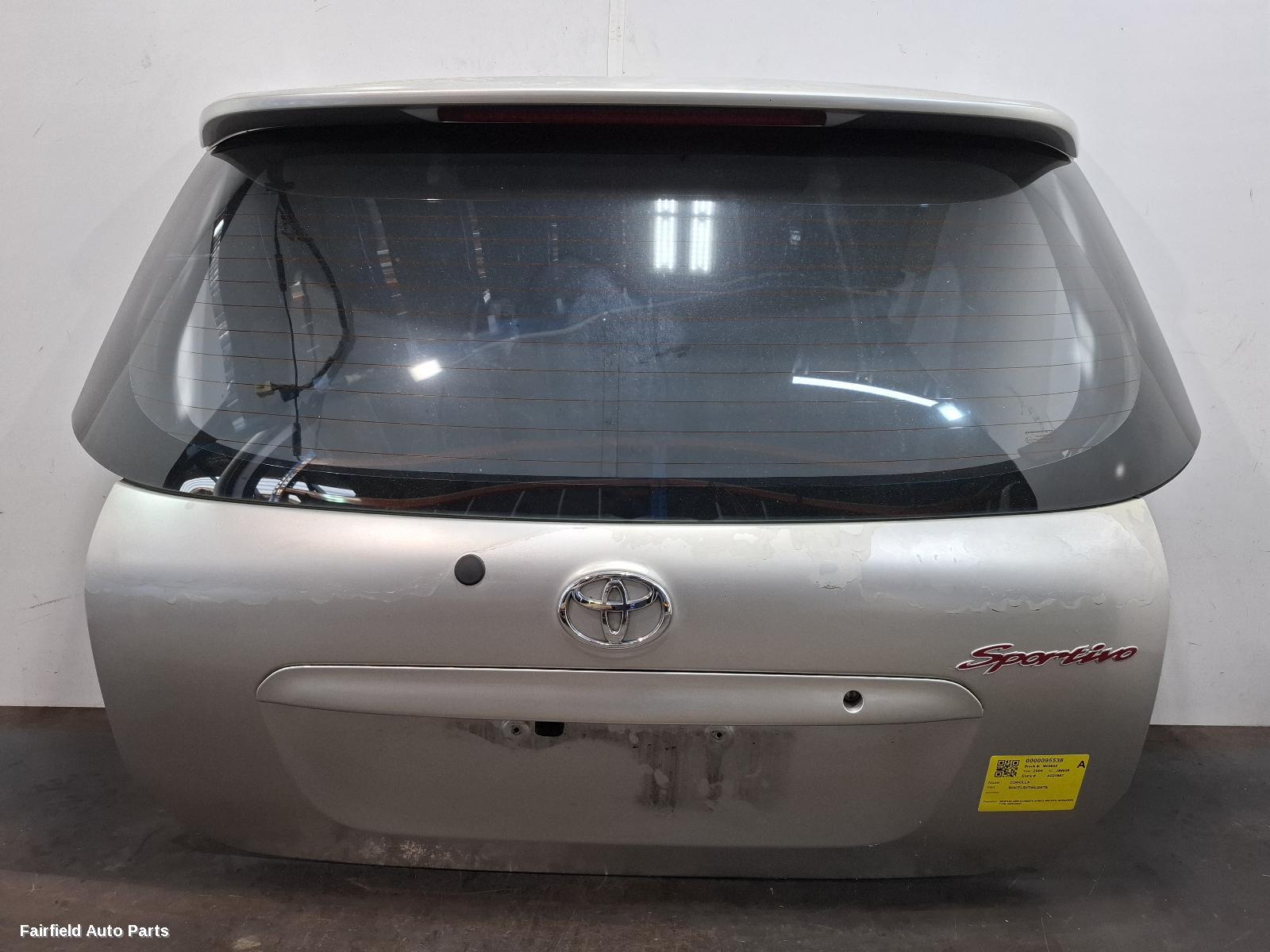 2003-2007 Toyota Corolla Bootlid Tailgate