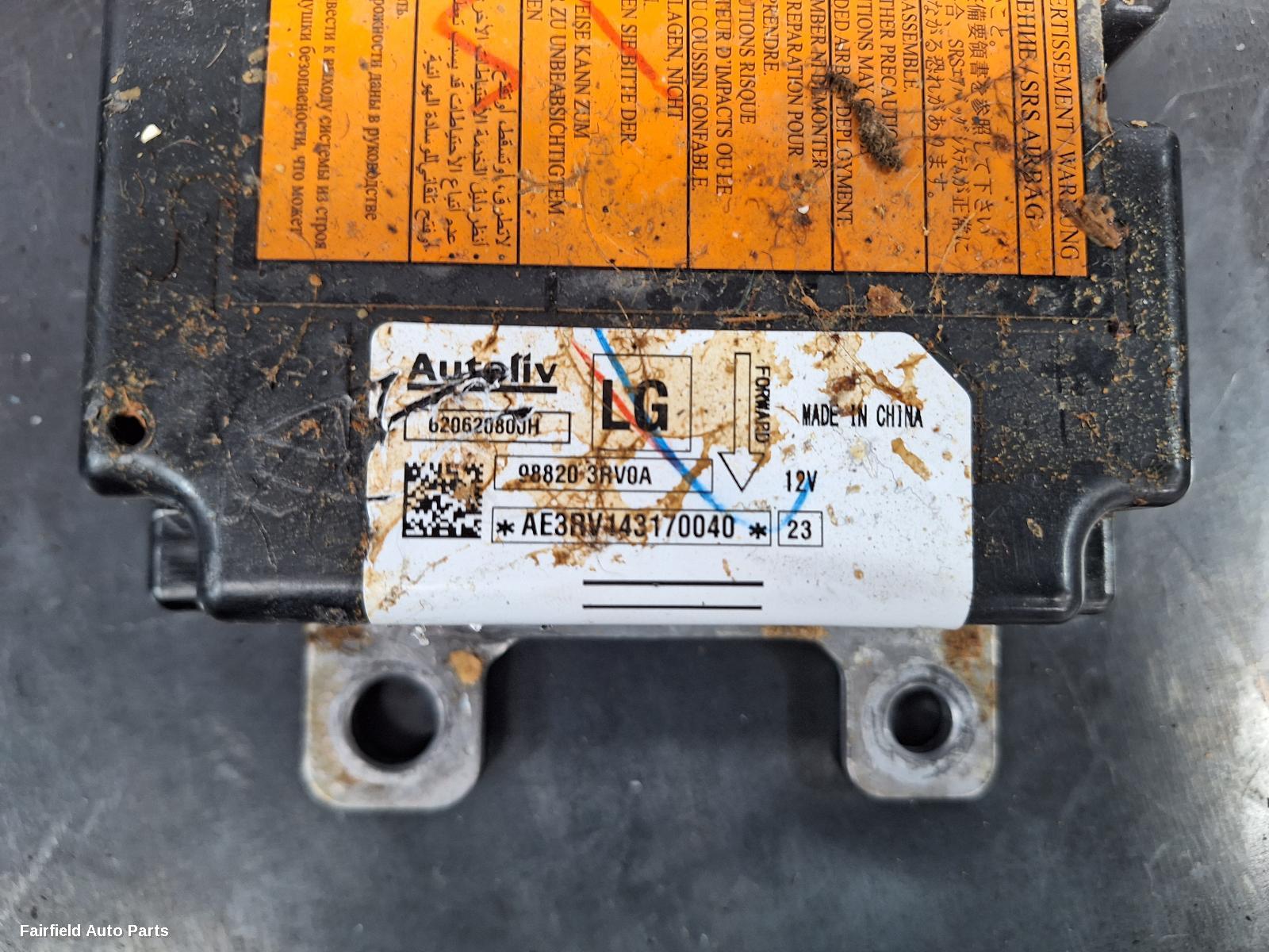 2012-2017 Nissan Pulsar Airbag Module Sensor
