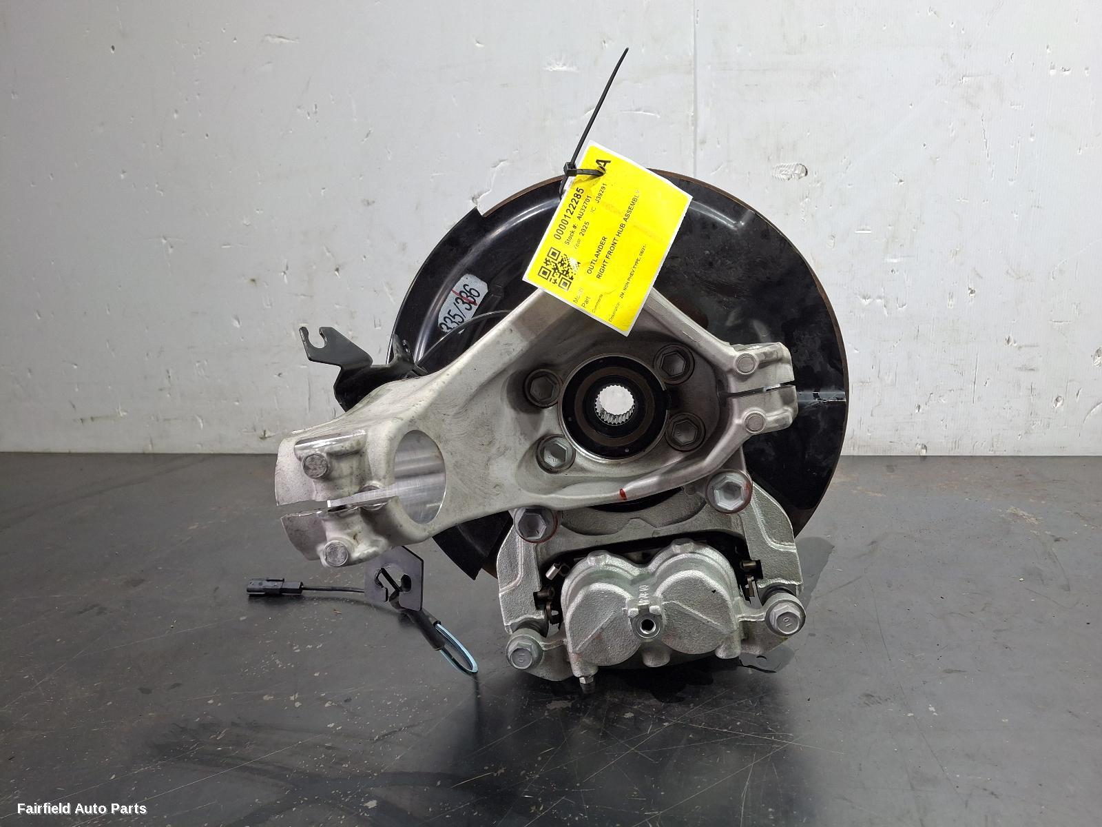 2021-2026 Mitsubishi Outlander Right Front Hub Assembly