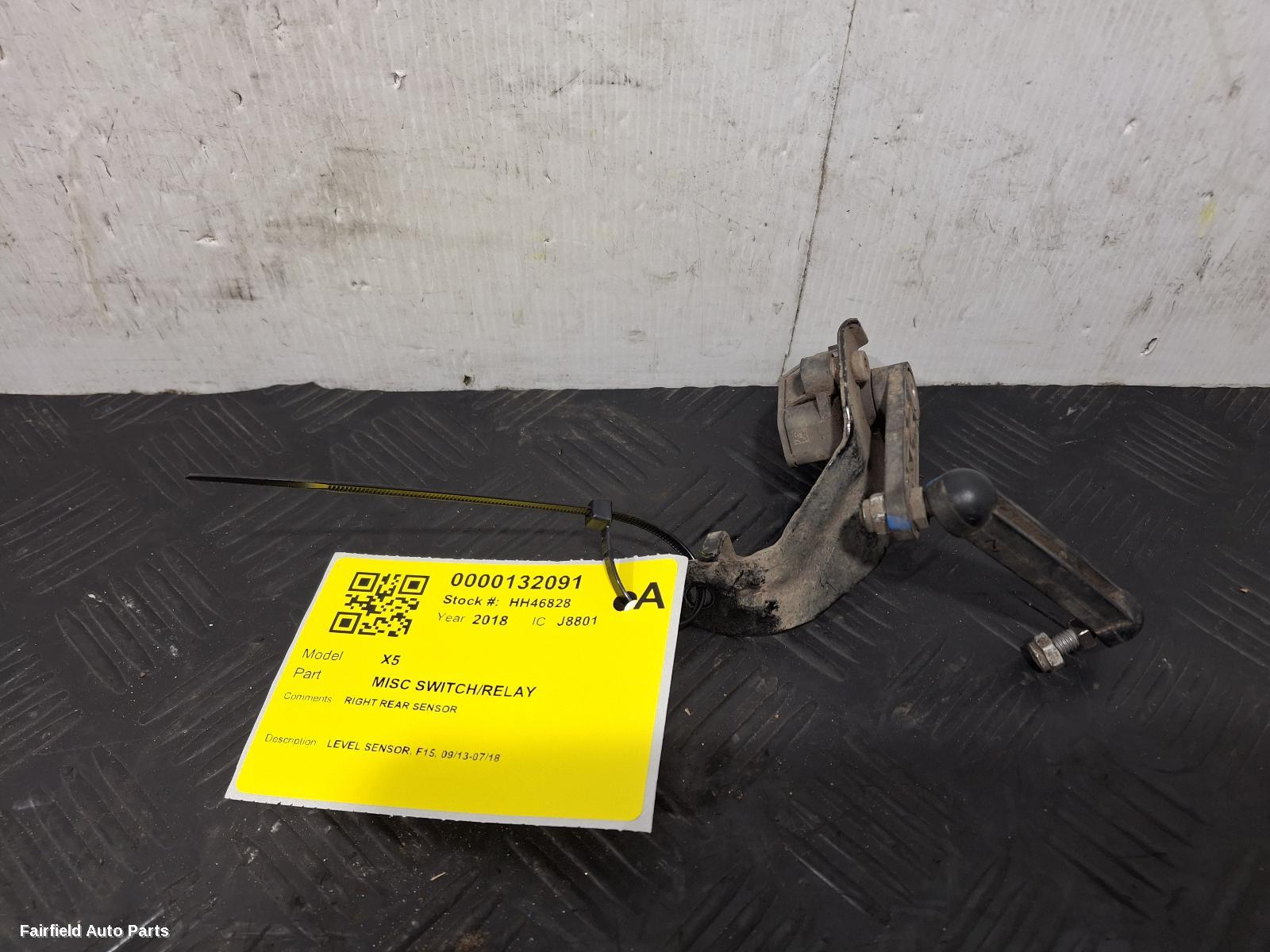 2013-2018 Bmw X5 Misc Switch Relay