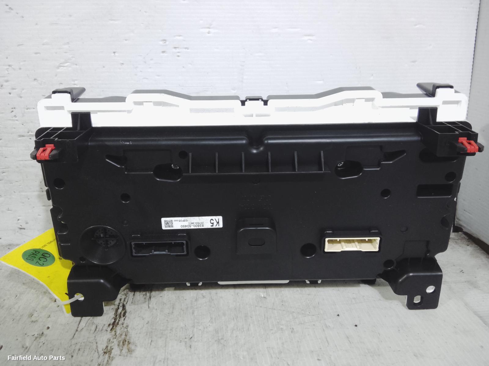 2020-2025 Toyota Yaris Instrument Cluster