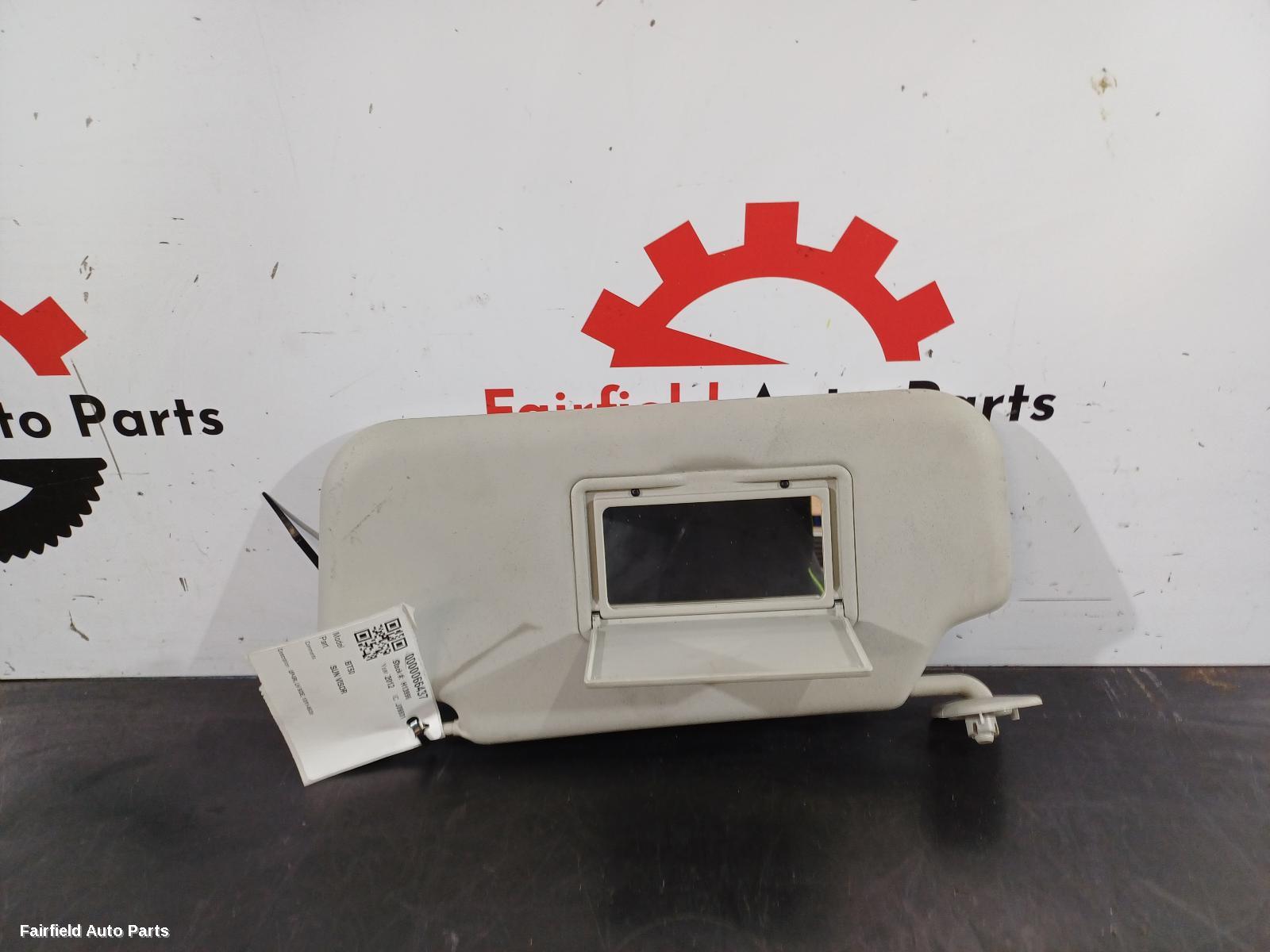 2011-2020 Mazda Bt50 Sunvisor