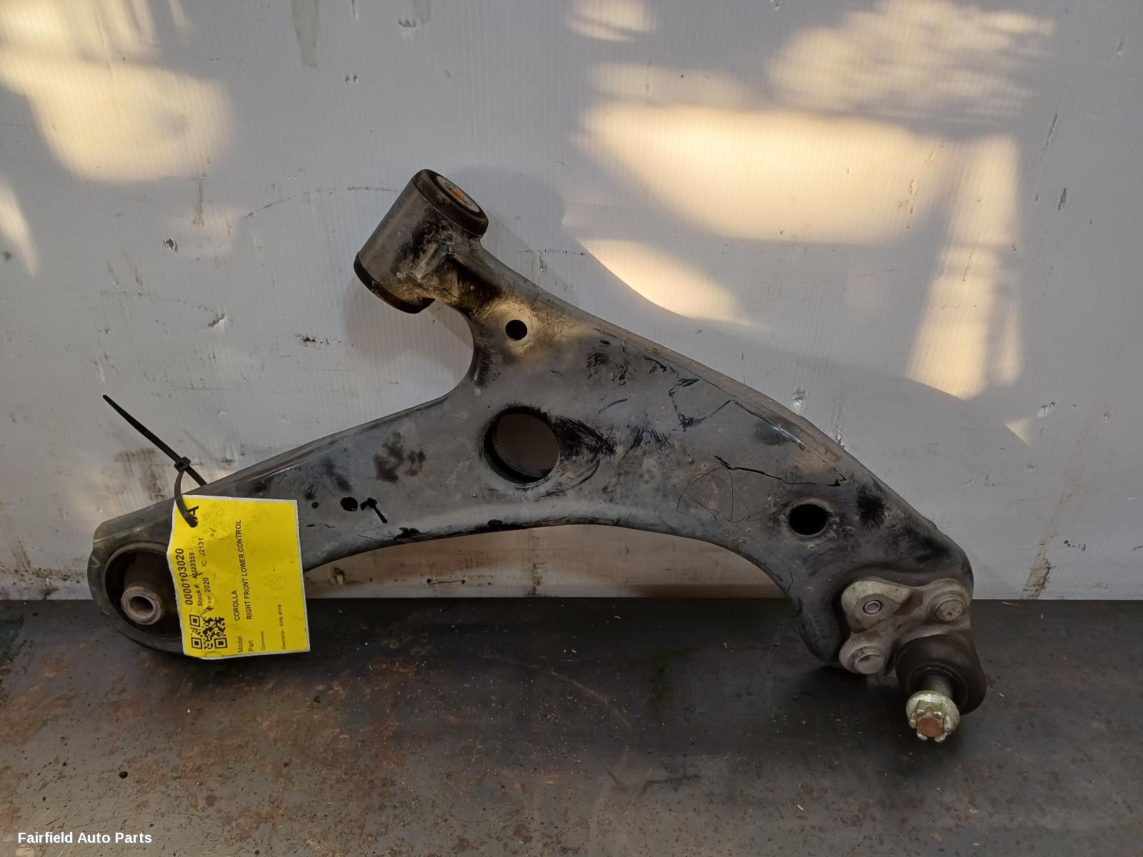 2018-2026 Toyota Corolla Right Front Lower Control Arm