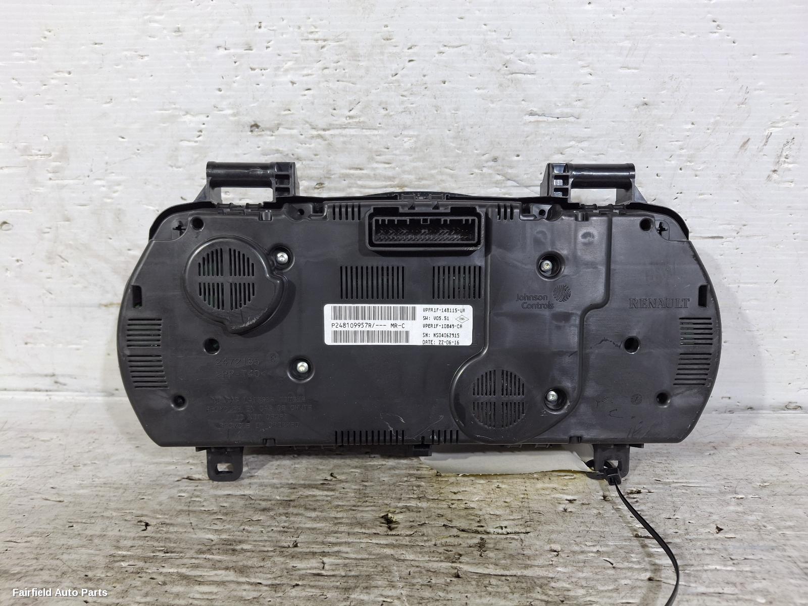 2016-2020 Renault Megane Instrument Cluster