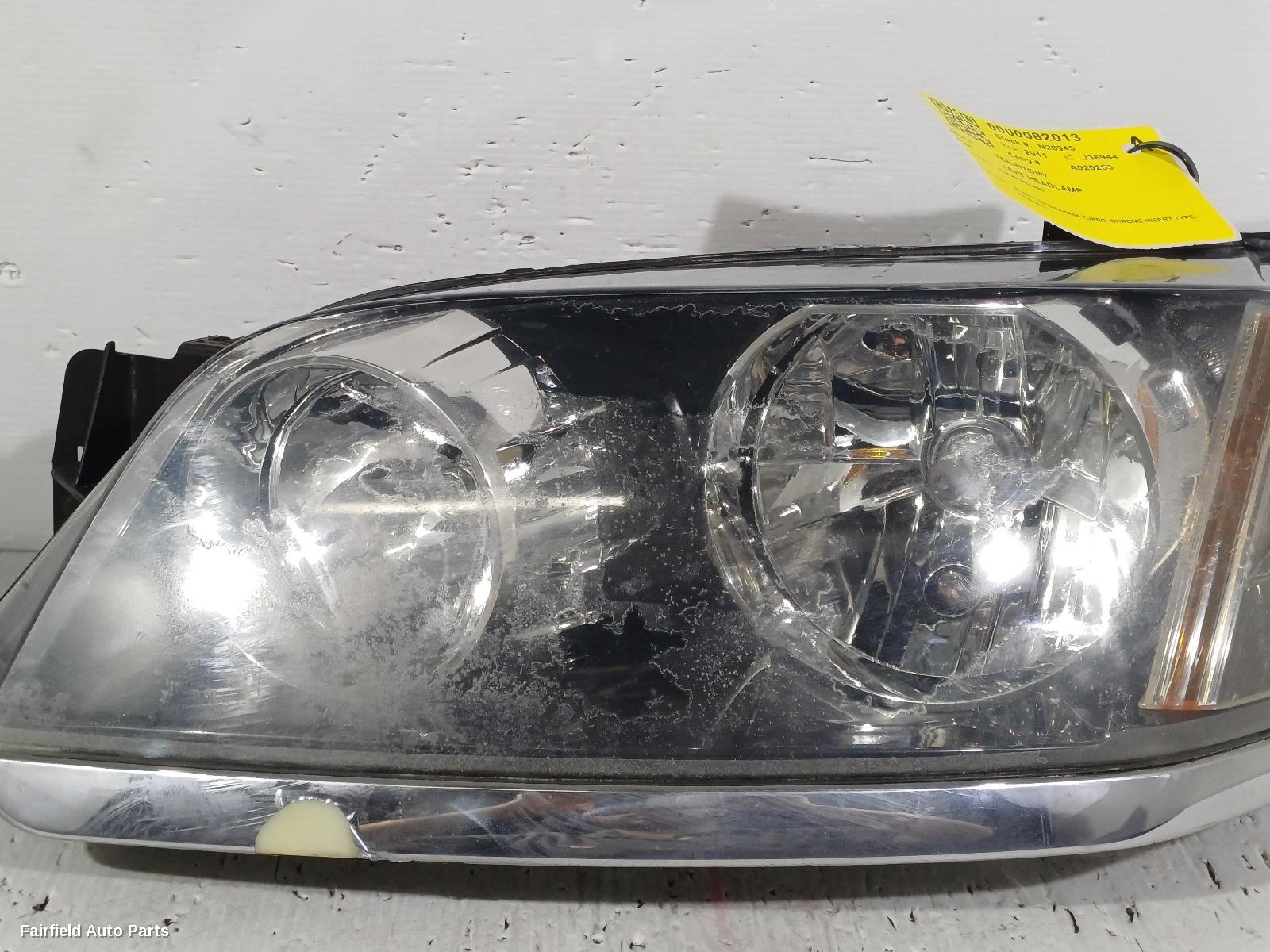 2009-2011 Ford Territory Left Headlamp