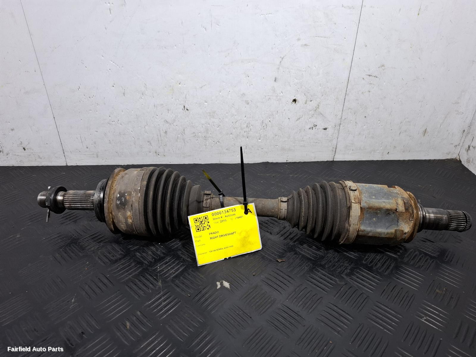 2003-2023 Toyota Prado Right Driveshaft