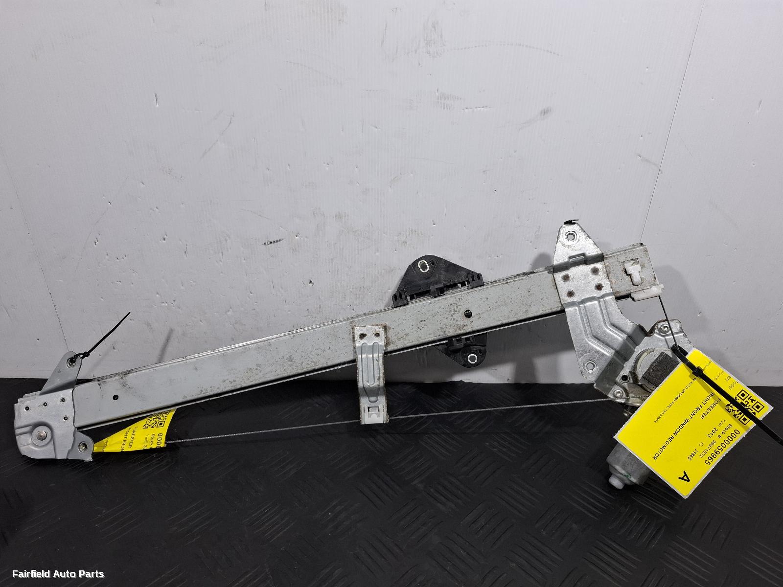 2012-2018 Subaru Forester Right Front Window Reg Motor