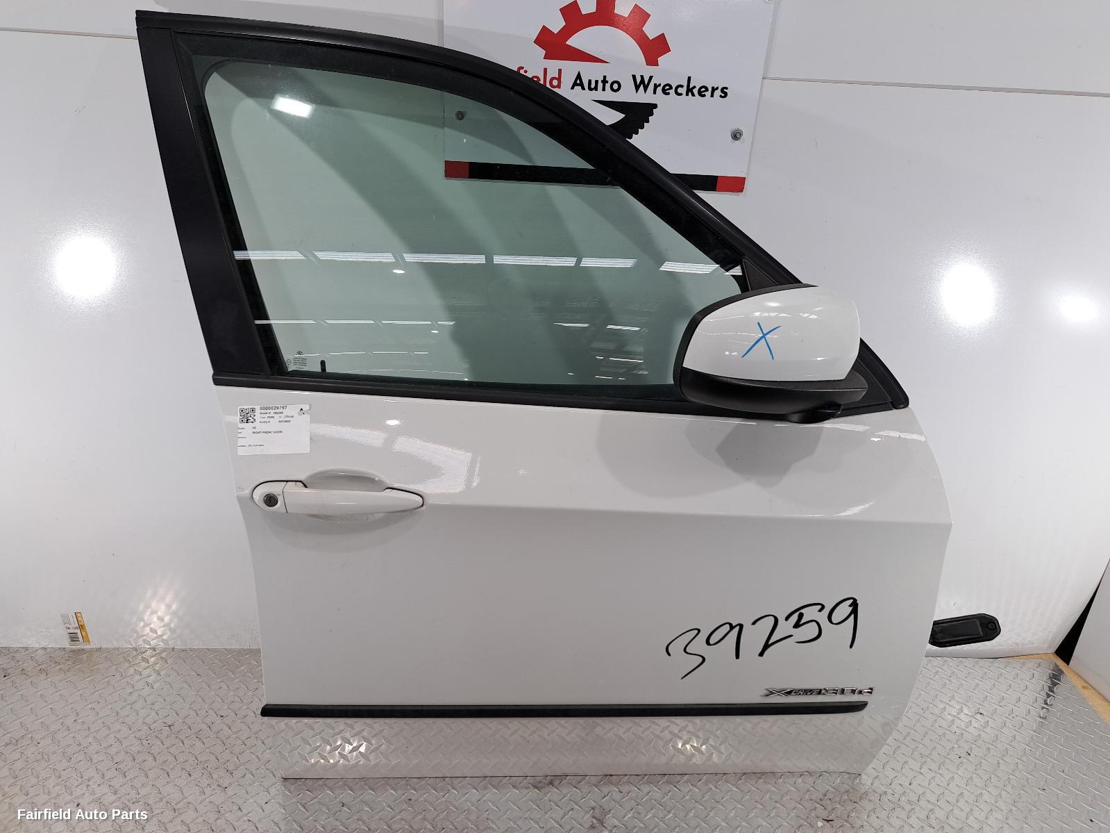 2006-2013 Bmw X5 Right Front Door
