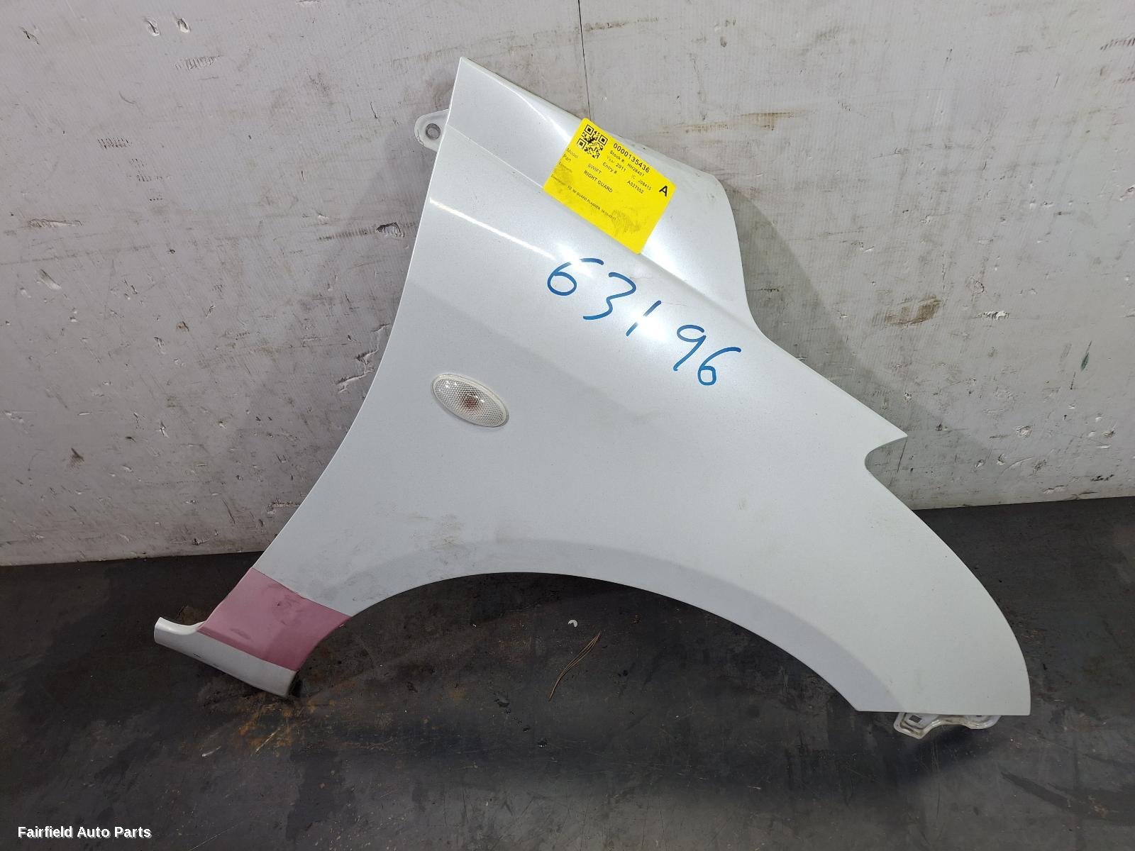 2010-2017 Suzuki Swift Right Guard