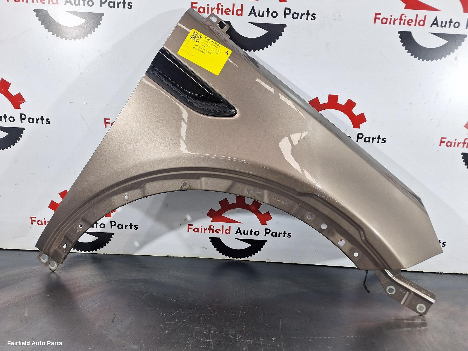 2015-2026 Land Rover Discovery Sport Right Guard