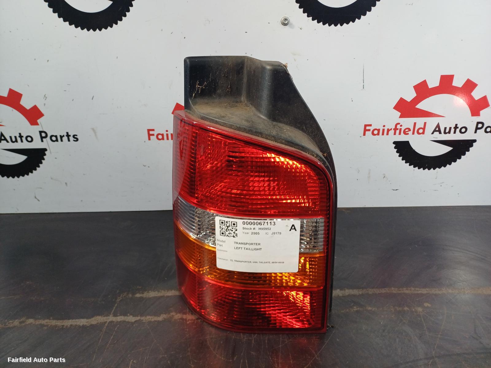 2004-2009 Volkswagen Transporter Left Taillight