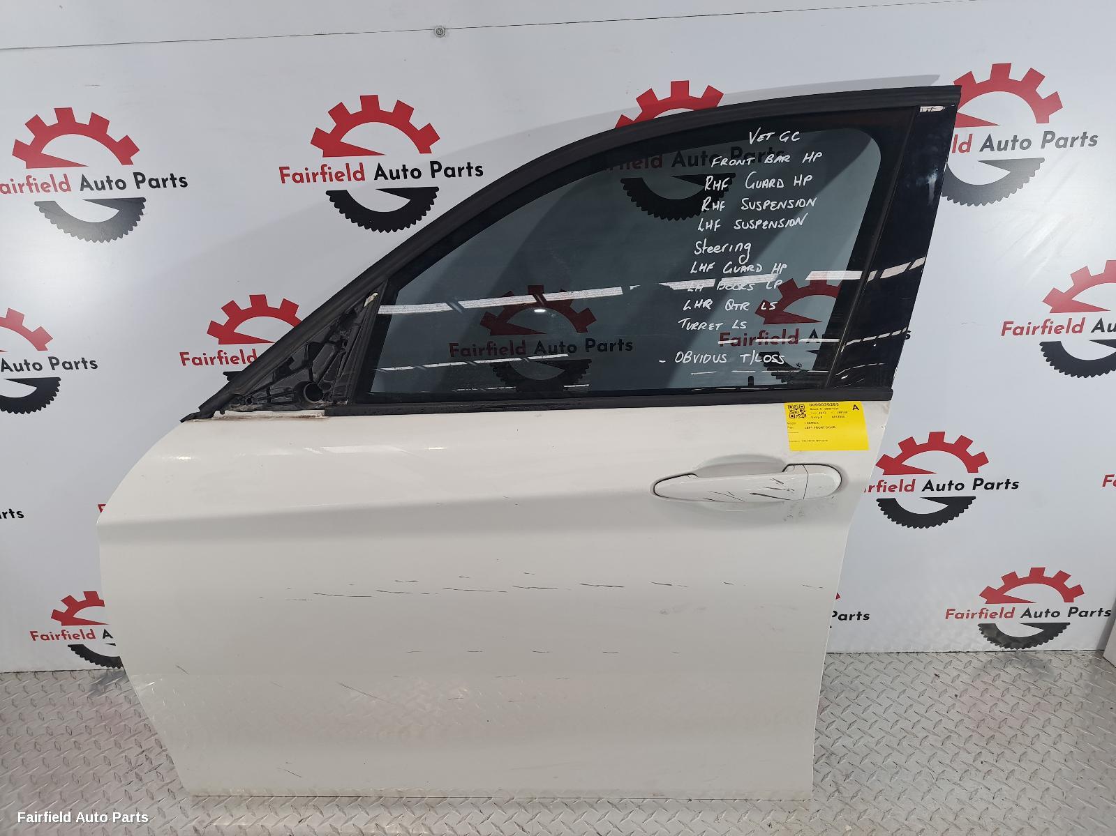 2011-2019 Bmw 1 Series Left Front Door