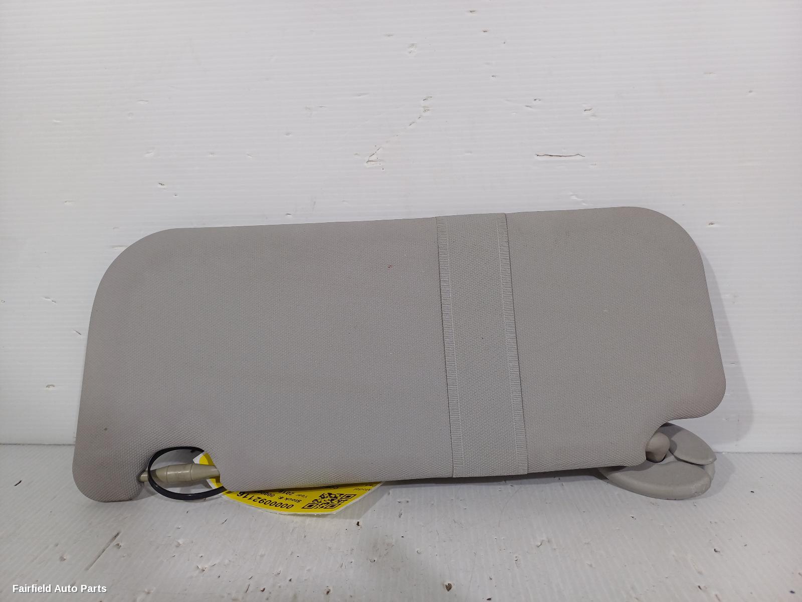 2013-2016 Toyota Corolla Sunvisor