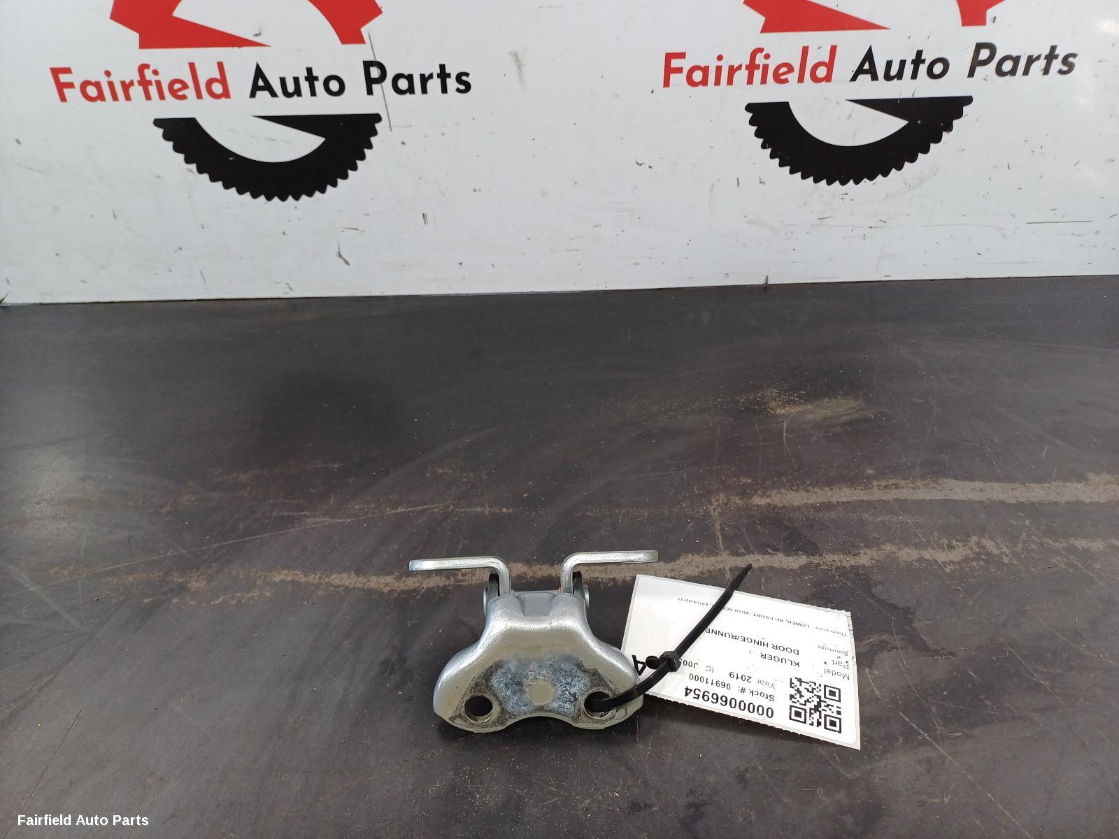 2014-2021 Toyota Kluger Door Hinge Runner