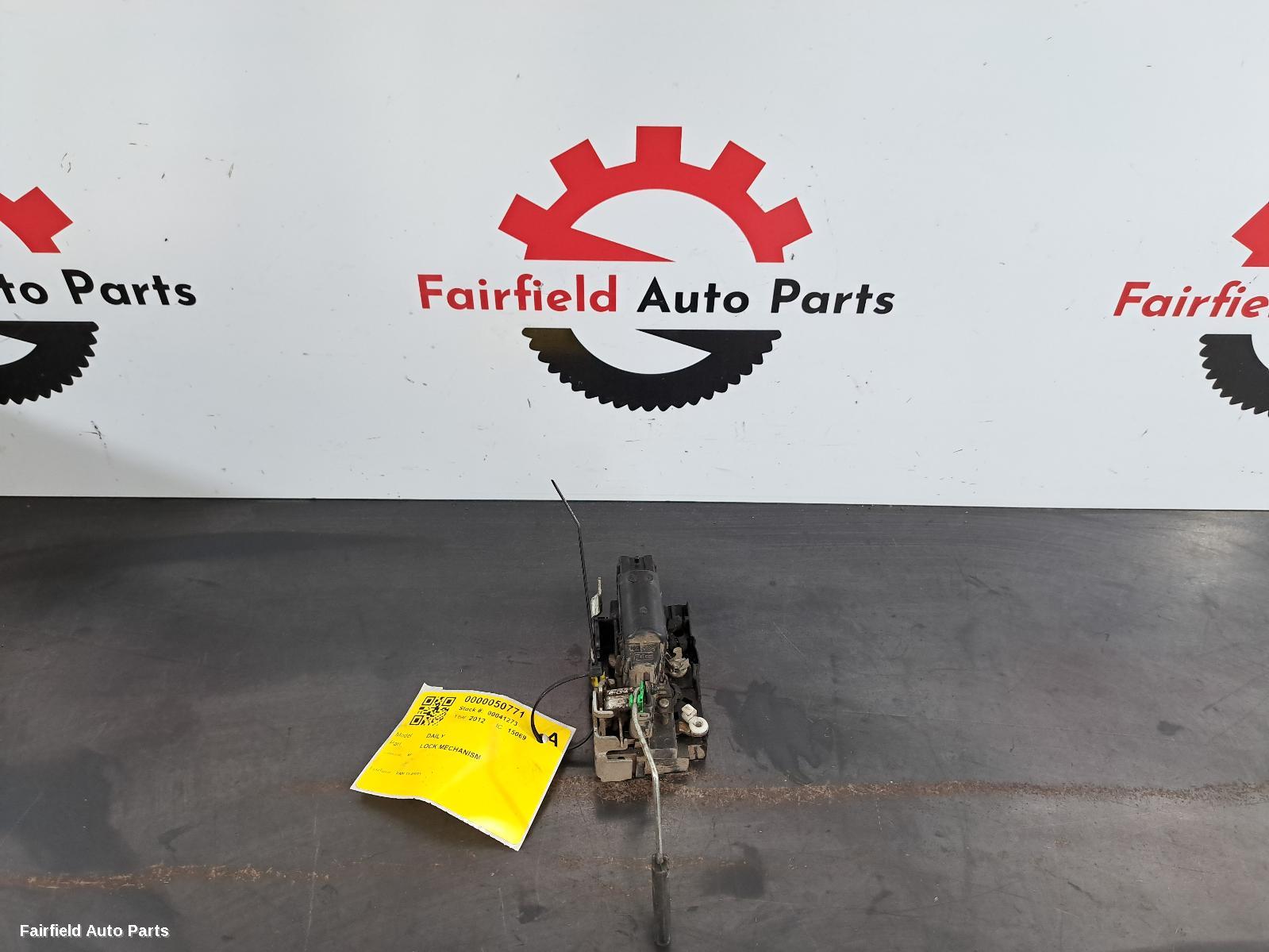 2011-2015 Iveco Daily Door Boot Gate Lock