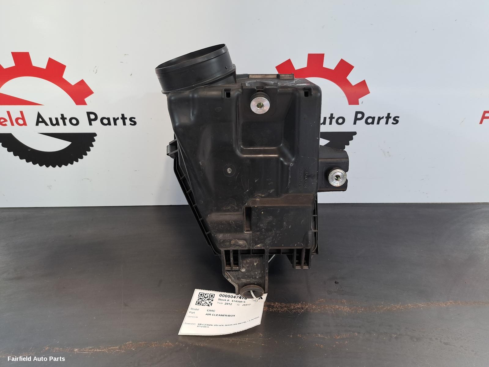 2012-2016 Honda Civic Air Cleaner Box