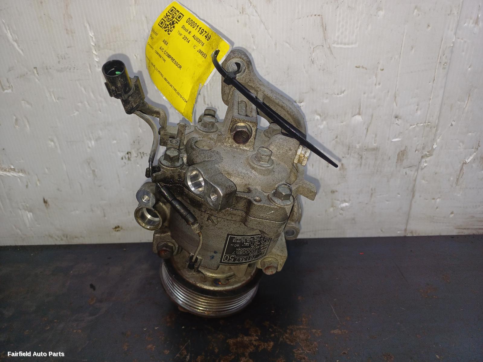 2012-2024 Mitsubishi Asx A C Compressor