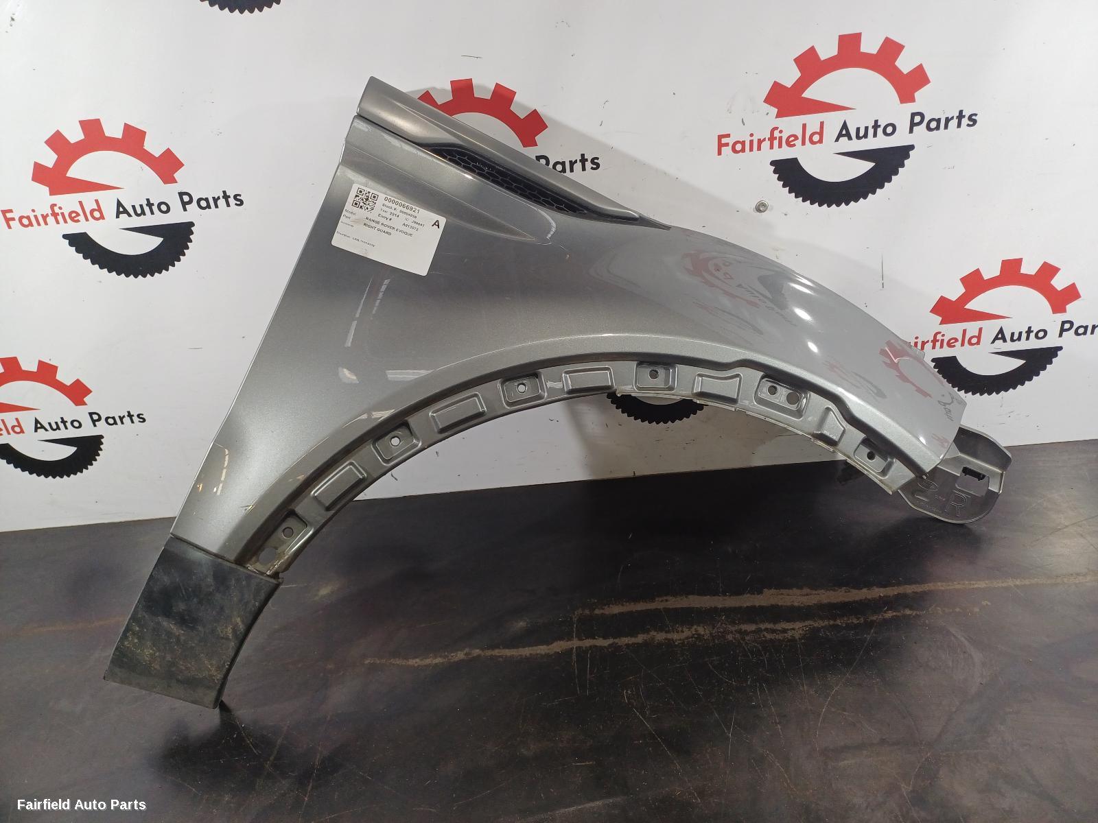2011-2019 Land Rover Rangerover Evoque Right Guard
