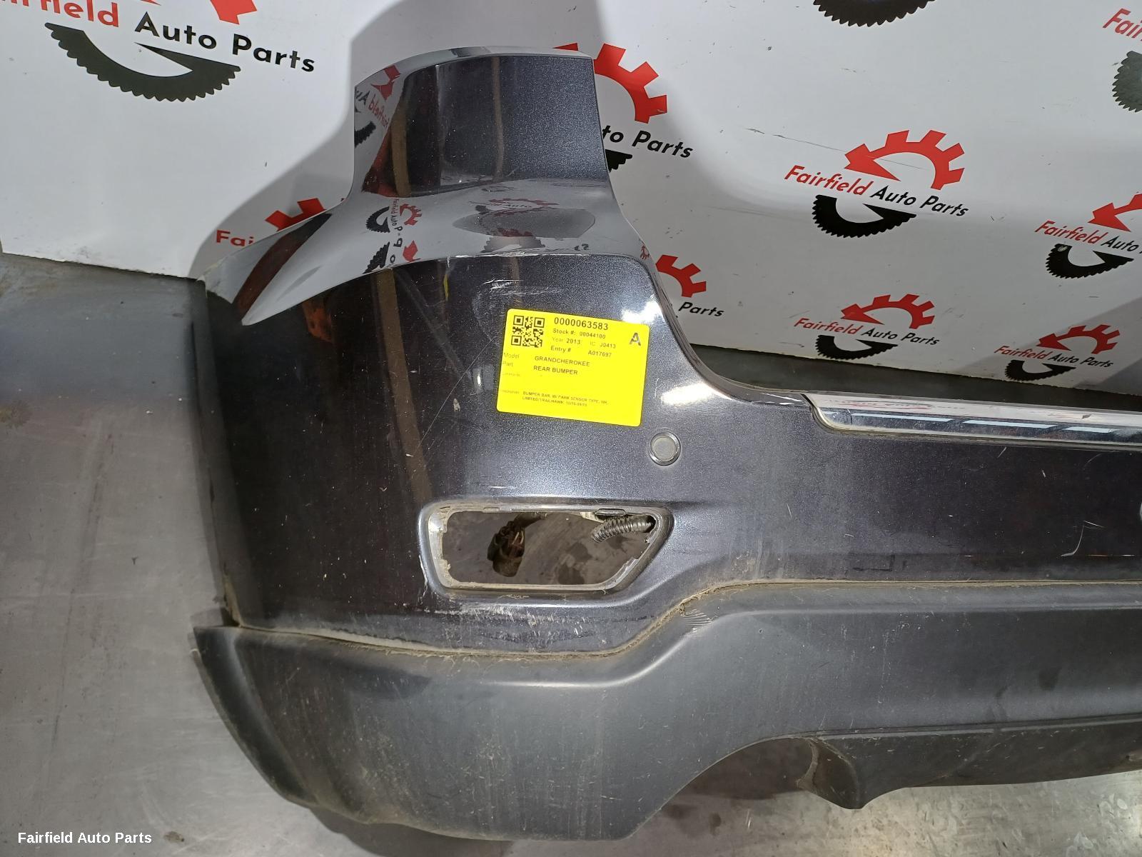 2010-2016 Jeep Grandcherokee Rear Bumper