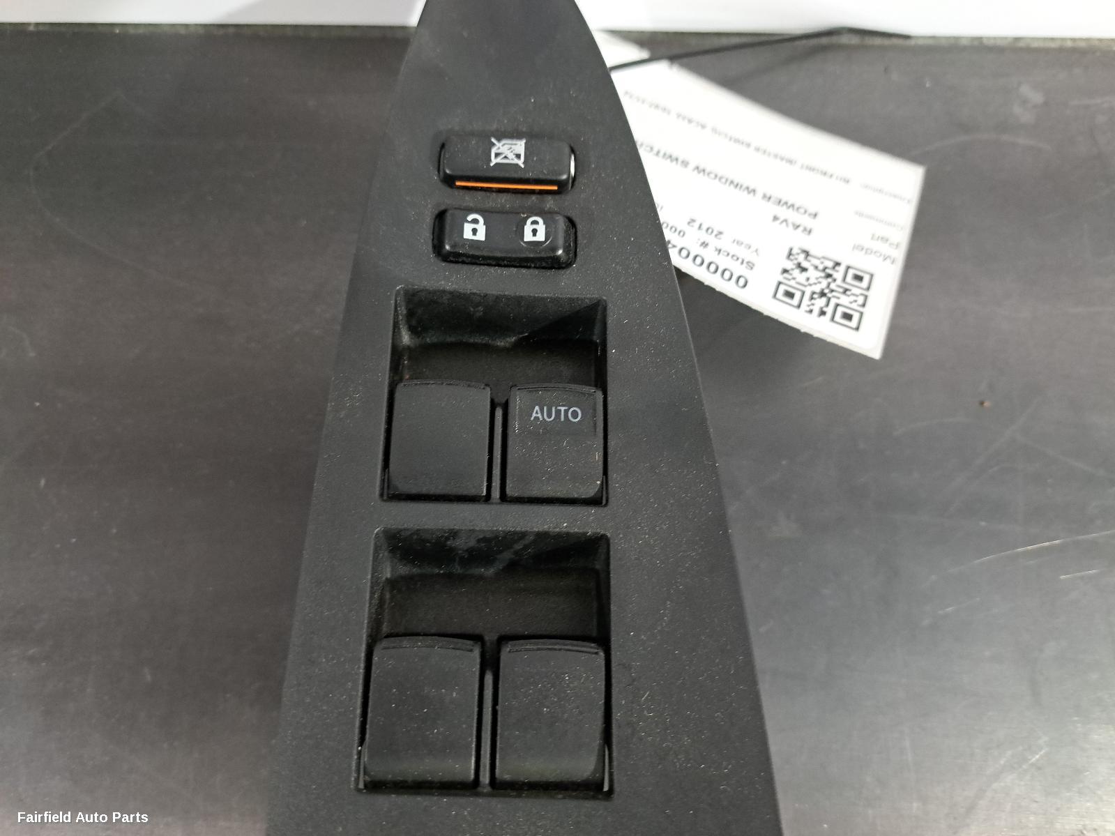2007-2012 Toyota Rav4 Pwr Dr Wind Switch